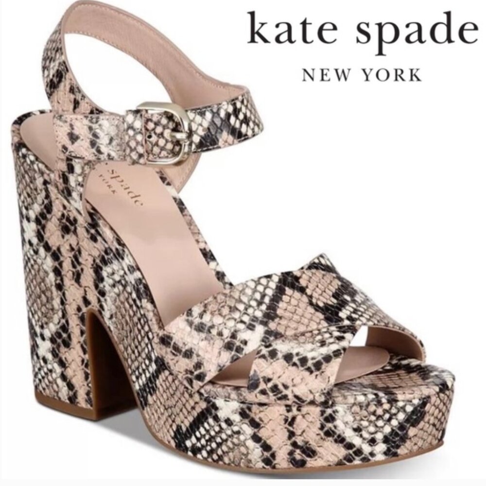 Kate Spade New York Grace Platform Sandals - Size 8.5